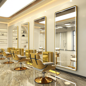 <span class=keywords><strong>Espejo</strong></span> <span class=keywords><strong>de</strong></span> Pared para Salón <span class=keywords><strong>de</strong></span> Belleza, Estilo Moderno, con Luces LED, <span class=keywords><strong>Espejo</strong></span> para Peluquería, Superventas - Product Image 5