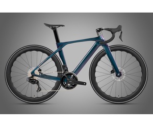 Vélo de route en fibre de carbone à module élevé 700C T10pro <span class=keywords><strong>Shimano</strong></span> <span class=keywords><strong>105</strong></span> R7120 24 vitesses, frein à disque hydraulique, vélo de course aérodynamique - Product Image 1