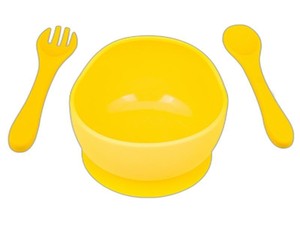 Juego de Tazón y Cuchara de Silicona Reutilizable para Niños, Tazones de Succión de Grado Alimenticio para Comidas Infantiles - Product Image 4