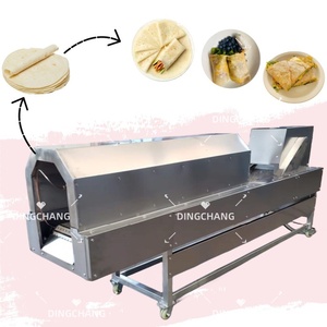 Máquina para hacer Roti comercial, máquina para hacer panes árabes de Francia, Mini línea de producción de prensa de tortillas, máquina para hacer Chapati completamente automática - Product Image 3