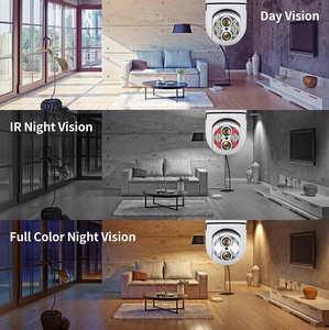 Caméra IP Bulb <span class=keywords><strong>IPC360</strong></span> Home App CCTY 360° Double Objectif Caméra Bulb WIFI Réseau Numérique Sécurité Sans Fil Ptz Caméra Bulb Wifi - Product Image 3