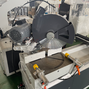 <span class=keywords><strong>Scie</strong></span> à onglet horizontale à double lame pour profilés PVC et aluminium, équipement de découpe à deux têtes - Product Image 5