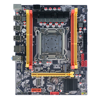 Venta caliente Xeon E5 LGA2011 Placa madre PC Max 64GB M.2 DDR3 x79 Gaming PC Placa base Combo para el hogar