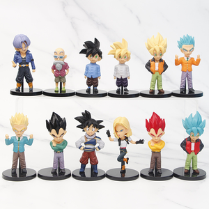 <span class=keywords><strong>Goku</strong></span> e compagni Figure giocattolo: Action Figure da collezione di decorazioni per la casa ispirate agli Anime per gli appassionati di Design stilizzato con dettagli vivaci - Product Image 5
