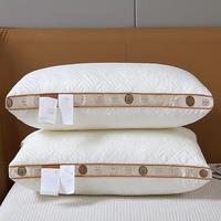 Oreiller de lit de style hôtel Hilton de haute qualité, réglable en hauteur, en polyester, 48*74cm