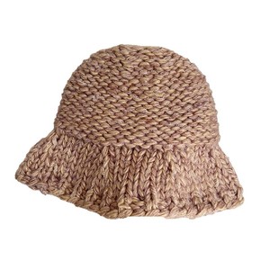 Knitted Hat Wool Winter Warm Windproof For Women <b>Bucket</b> Hats <b>White</b> Khaki Black - Product Image 3