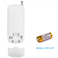 Universal 433MHz 1/2/4/5/6/8 botones código de aprendizaje RF Control remoto transmisor inalámbrico Control remoto para puerta de garaje