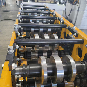 Machine for Making House Fence Panel Colored Steel Tile Type Steel Garden Fence Post S-shaped V-shaped Cold Roll Forming Machine - Product Image 2