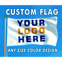 Bannière de haute qualité avec logo Impression personnalisée Technique d'impression numérique Totem Publicité promotionnelle Drapeaux personnalisés