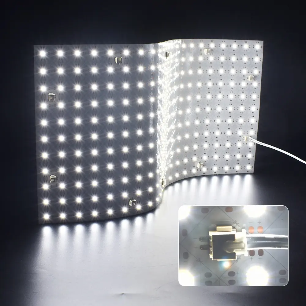 超薄型高品質LEDパネルカスタマイズ可能なパネルフレキシブルバックライトは、石の岩の珪岩用のシートLEDライトを照らします