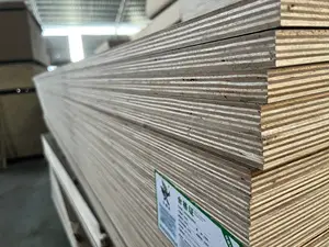 18mm Poplar Pine Spruce Birch Plywood Sheet Wood Plate Commercial Plywood For Interior Exterior Wall Decoration Plywood