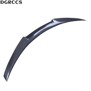 Q50 Q50S Q50L M4 Style Carbon Fiber <b>Rear</b> <b>Spoiler</b> Trunk Wing for <b>Rear</b> Bumper 2013-2023 Polished Tape - Product Image 2