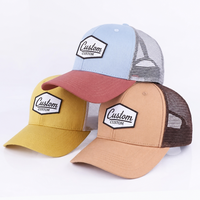 Gorra Trucker Personalizada con Bordado de Logotipo, Gorra Trucker de Malla con Visera Curva de Primera Calidad, Proveedor de Gorras de Béisbol de Verano para Hombre