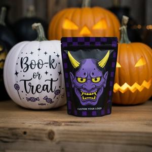 Bolsas Mylar Personalizadas de 3.5g a Prueba de Olores, Grado Alimenticio, con Cierre Hermético y Reutilizable para Almacenamiento de Gomitas y Comestibles - Product Image 2