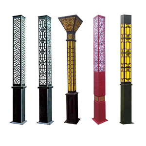 Modern Outdoor Garden <b>Light</b> Post LED Metal Pole Glass <b>Shade</b> 2700K Soft Warm <b>White</b> IP66 Weatherproof Motion Sensor Solar Powered - Product Image 2