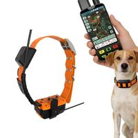 Collier GPS pour chien de chasse étanche IP68 4G VHF avec suivi en temps réel, moniteur d'entraînement et contrôle multi-chiens