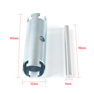 Basket Strainer Wrench 1.5 In Cylindrical Compression <b>Drain</b> Tool For <b>Bathroom</b> Sink Repair - Product Image 2