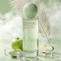 Flacon de parfum en verre transparent de haute qualité, 30ml, 50ml, 100ml, avec bouchon rond, supporte logo personnalisé, brume fine, vente chaude