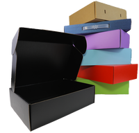 Caja de Envío Plegable en Forma de Libro, de Cartón Corrugado Reciclado, con Logotipo Personalizado Impreso, para Marcas de Comercio Electrónico