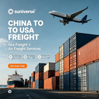 Agent d'expédition mondial depuis la Chine pour canapés de salon et ensembles de chambre à coucher avec assurance de livraison aérienne rapide, transit en 6-8 jours