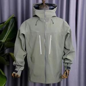 Chất lượng cao Áo gió trilaminate không thấm nước Windproof áo khoác với mui xe - Product Image 1