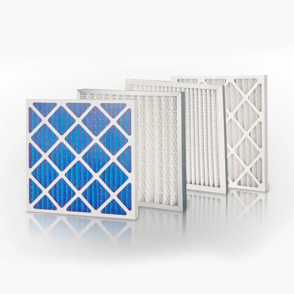 A eficiência média da placa dos filtros do quadro do metal filtra filtros industriais de ar comprimido