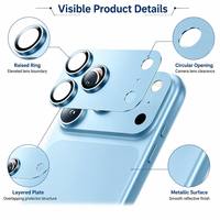 Protection intégrale 3D en métal mat, verre trempé givré pour iPhone 18 Pro 18 Pro Max, protection de l'objectif de l'appareil photo