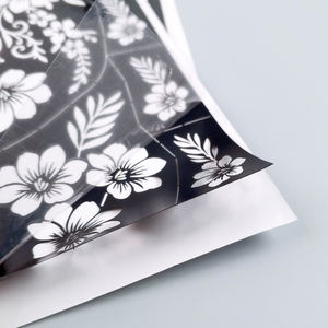 Pochoirs personnalisés pour tatouages au henné Mehndi, imperméables, pour mains et pieds, style ethnique ajouré, modèles simples pour mariages et fêtes, autocollants de <span class=keywords><strong>peinture</strong></span> - Product Image 5