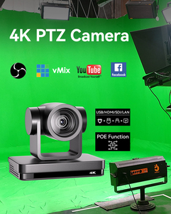 กล้องถ่ายทอดสด Anywii 4k วิดีโอ ไลฟ์สตรีมมิ่ง กล้อง IP PoE ไลฟ์สตรีมมิ่ง PTZ กล้องถ่ายทอดสด SDI PTZ NDI ซูม 12x 20x - Product Image 2