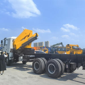 Cina truk derek kecil 10 Ton Knuckle lipat Jib Articulated 5 bagian Boom dijual - Product Image 2