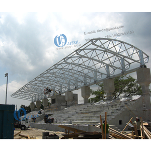 Tejidos de poliéster recubiertos de PVC estructura de acero techo de estadio - Product Image 5