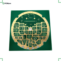 Carte de circuit imprimé Rogers RT/duroid 5880 PTFE 2.20Dk à perte ultra-faible pour ondes millimétriques