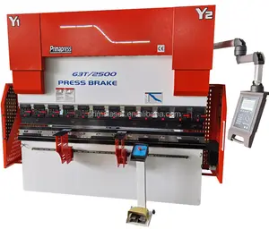 100T3200 الهيدروليكية CNC الألومنيوم لوح فولاذي الصحافة الفرامل مع DA-66T