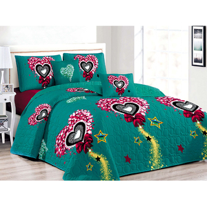 Couvre-lit en coton imprimé moderne, léger et doux en microfibre, idéal pour toutes les saisons – Vente en gros à prix abordable - Product Image 4