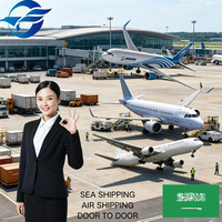 Tarifs plus compétitifs pour l'expédition maritime DDP porte-à-porte, agent de fret aérien, transitaire Chine-Arabie Saoudite