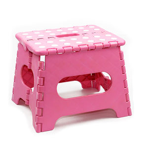 Taburete plegable de plástico moderno a precio de fábrica, taburete de pie retráctil antideslizante de Color personalizado para espacio de taller de apartamento de Hotel - Product Image 3