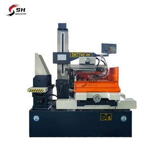 DK7745 DK7755 30 45 degrees large taper Multiplicity cutting edm wire cutting machine For sale