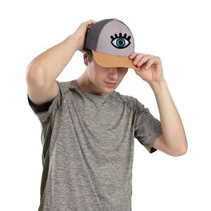 Logotipo personalizado al por mayor 6 paneles nuevo liso bordado deportes OEM algodón ajustable béisbol camionero malla gorra unisex - Product Image 1