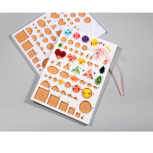 2024 giấy <span class=keywords><strong>quilling</strong></span> <span class=keywords><strong>kit</strong></span>, 4 màu sắc tự làm Giấy Thủ Công <span class=keywords><strong>Quilling</strong></span> công cụ thiết lập bao gồm Mẫu Hội Đồng Quản trị Tweezer pins rãnh bút - Product Image 3