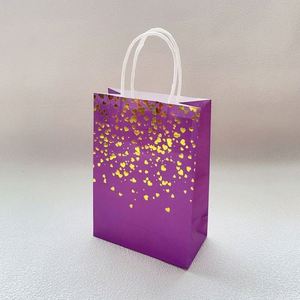 LILA Luxury Silk Premium Paper Bag High-End <b>Shopping</b> Bag Packaging - Product Image 5