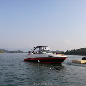 Nuevo Yate de Lujo de 24 pies con Consola Central de Fibra de Vidrio en Venta - Product Image 1
