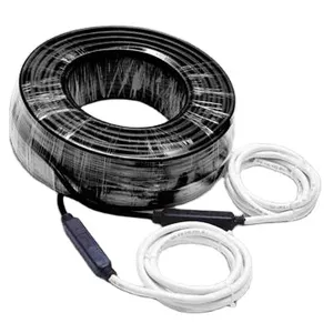 18w/m Radiant Heat Cable For Metal Roof Durable Deicing Cable Underground Heating Cable
