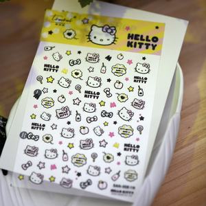 <span class=keywords><strong>Sanrio</strong></span> & Tomoni Collaboration Genuine Joint San Series 004 Kitty Thin Tough 3D Nail Art Stickers Plástico DIY Nail Beauty Use - Product Image 6