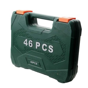 46 Pcs Auto Repair Tool Set Metric Chromium Vanadium Steel Ratchet Wrench Sleeve Kit For Vehicle Maintenance - Product Image 1