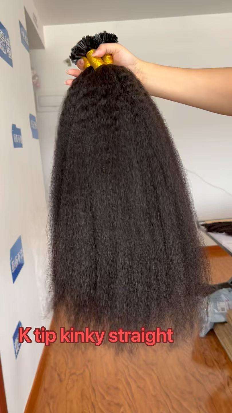 k tip Kinky straight