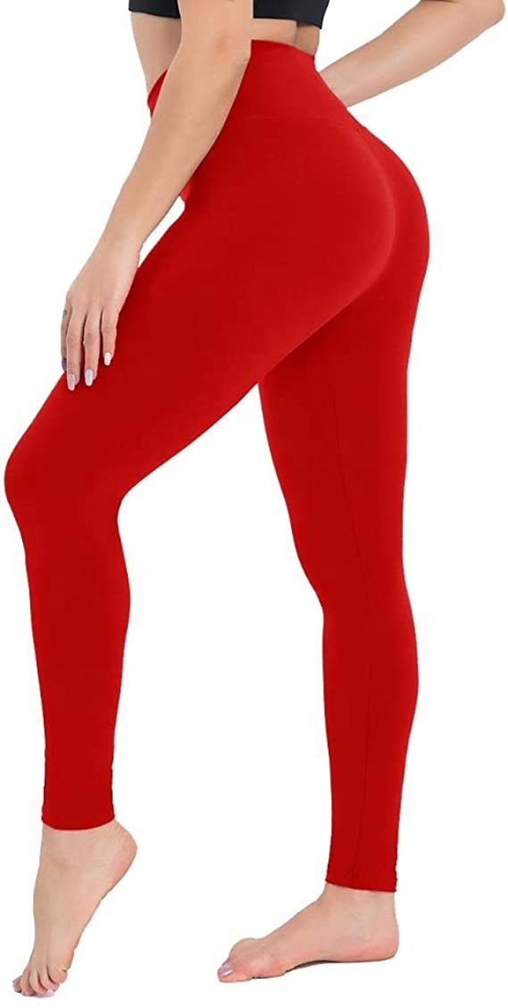 Manufacturer Wholesale Custom Logo Gym Activewear  High Waist Butt Lifting Sportswear Fitness Workout Quality Yoga Leggings