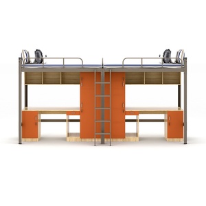 Short Delivery Time Executive Modern Student Dormitory Furniture School Metal Adults Children <b>Bunk</b> Bed for Sale - Product Image 6