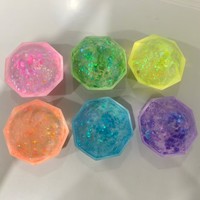 Juguete Antiestrés de Maltosa en Forma de Diamante, Colorido, de Nuevo Estilo, con Rebote Lento, para Descomprimir y Aliviar el Estrés