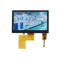 Écran LCD tactile capacitif à faible coût, 4,3 pouces, 480x272, interface RGB, haute luminosité, module d'affichage IPS