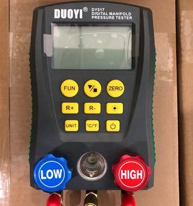 DUOYI DY517 Digital Manifold Gauge <strong>Meter</strong> HVAC Refrigeration Tester for Vacuum <strong>Pressure</strong> Temperature Leakage <strong>Test</strong> - Product Image 4